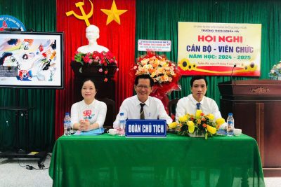 HỘI NGHỊ CBVC NĂM HỌC 2024-2025